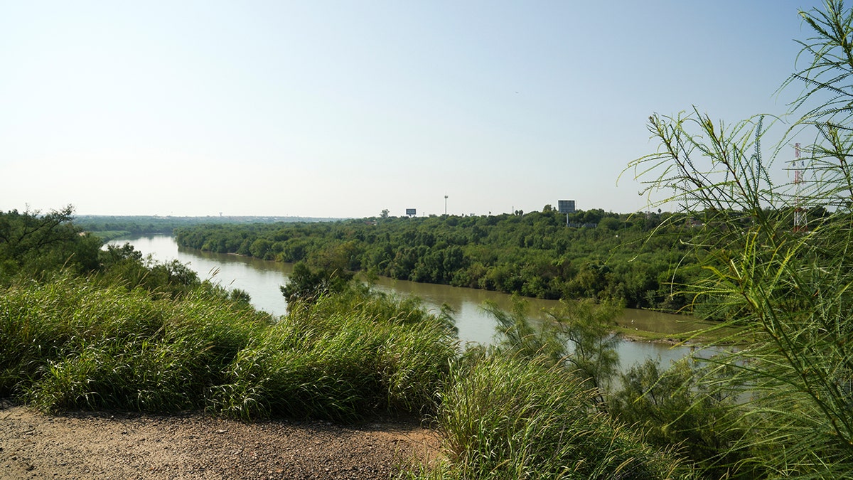 Part of the Rio Grande River in Texas