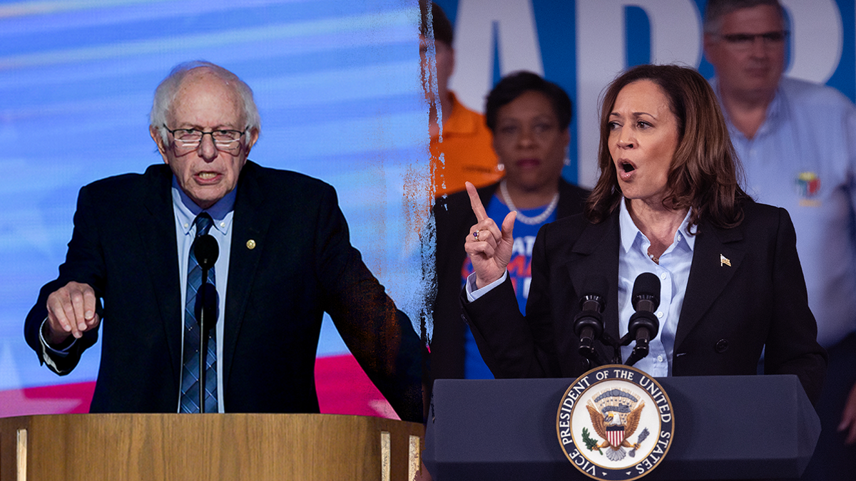 Senator Bernie Sanders, Vice President Kamala Harris