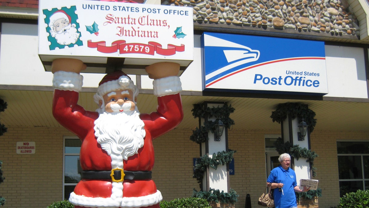 Post office in Santa Claus, Indiana