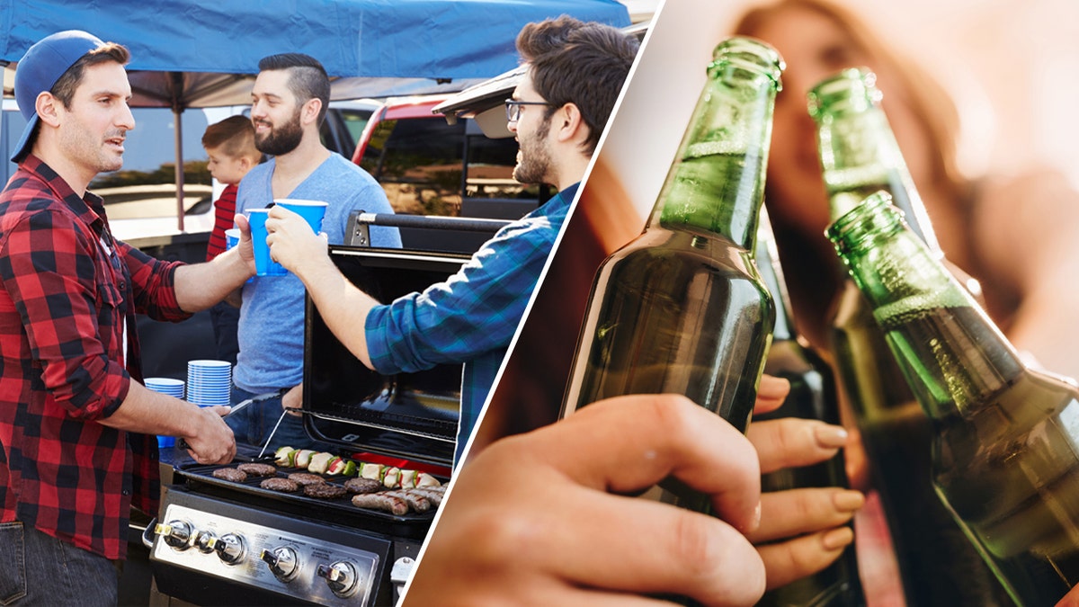 tailgate en partido de la NFL partido