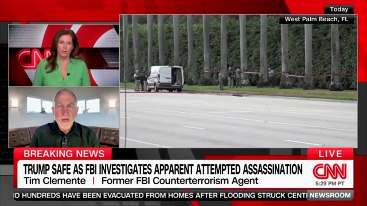 CNN captura de tela de agente do FBI em tentativa de assassinato