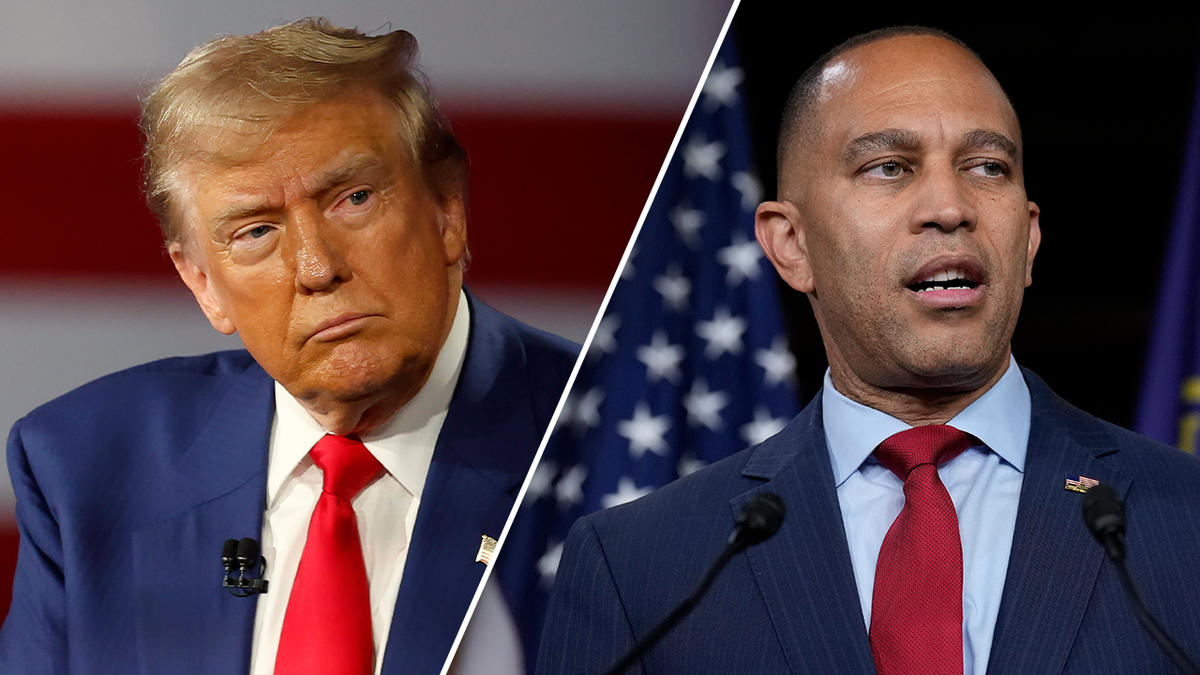 Trump and Jeffries