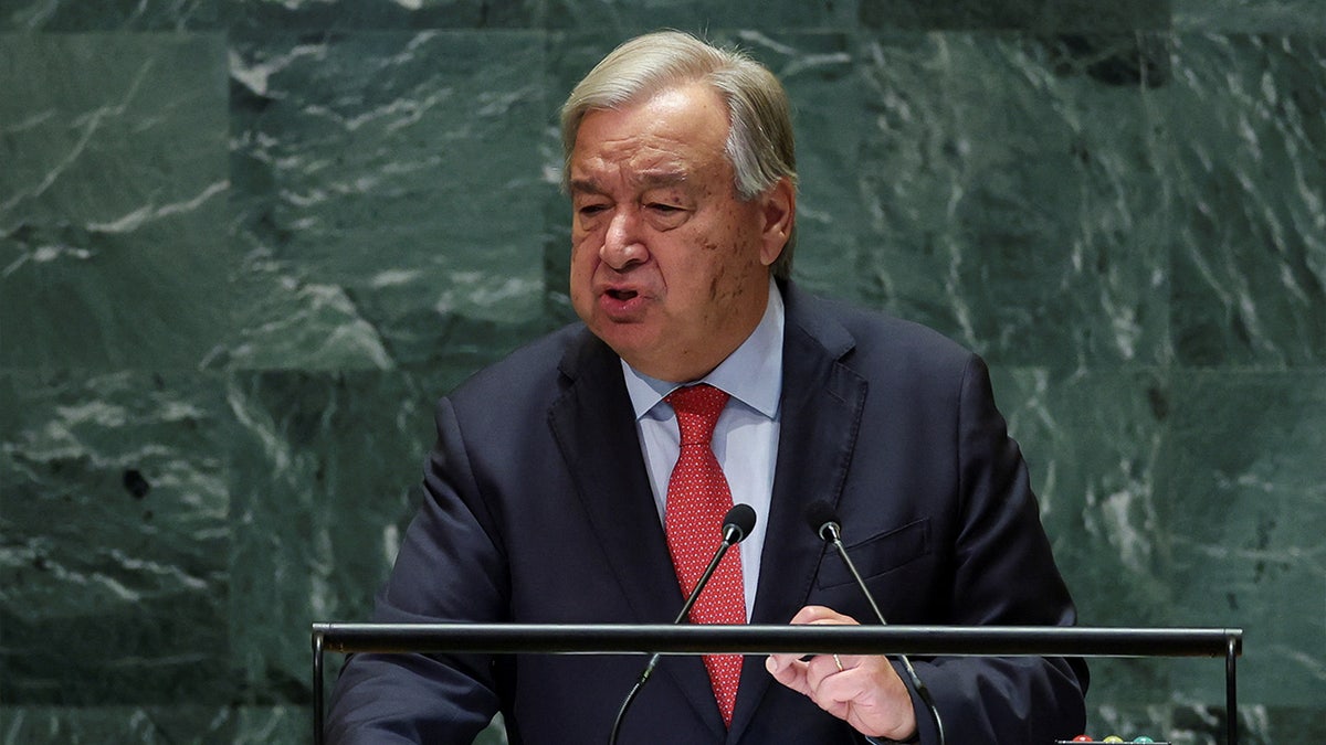 El Secretario General de la ONU, Guterres