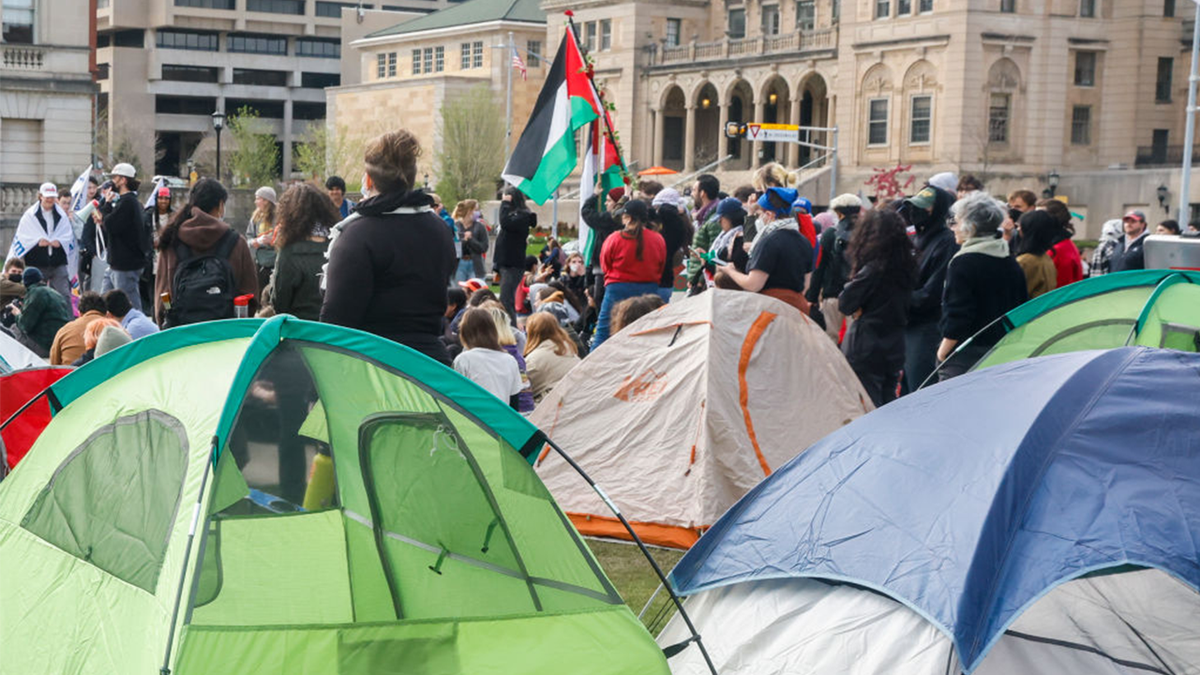 Campamento propalestino