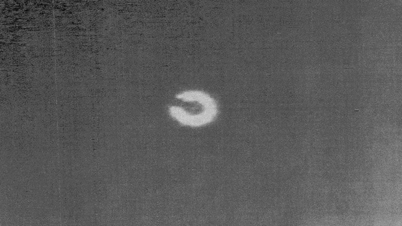 シューティングUFO Canada releases image of UFO downed by US fighter jet | Fox News