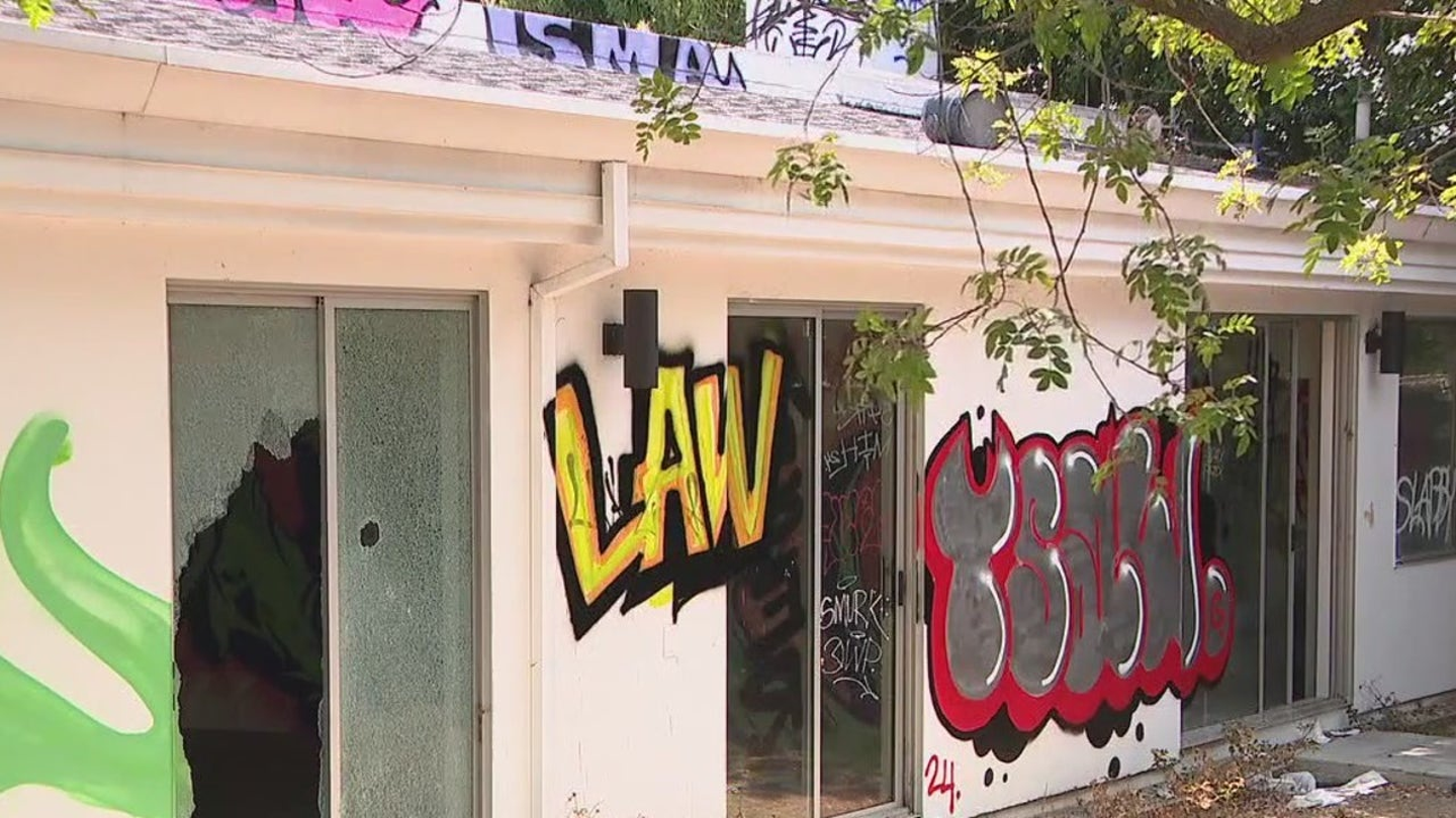 Hollywood Hills Mansion Transformed into an Eyesore by Squatters and Taggers