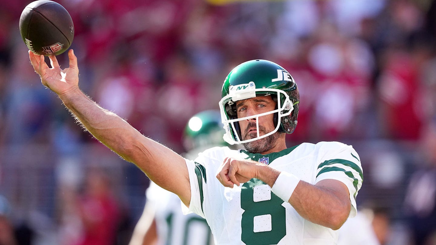 Rodgers Throws First Touchdown for Jets, Sparks Comeback Against 49ers