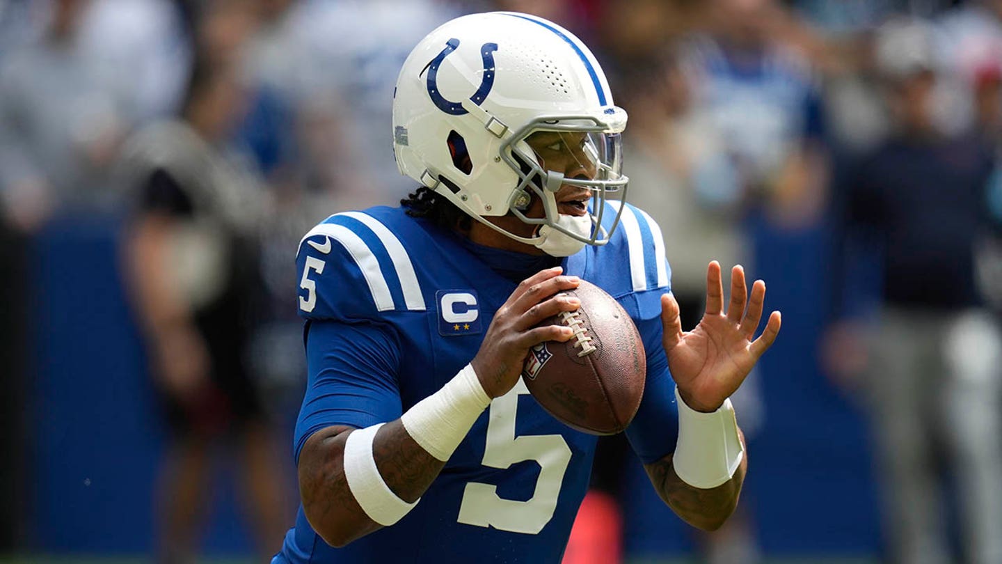 Anthony Richardson Throws First Touchdown Pass for Indianapolis Colts