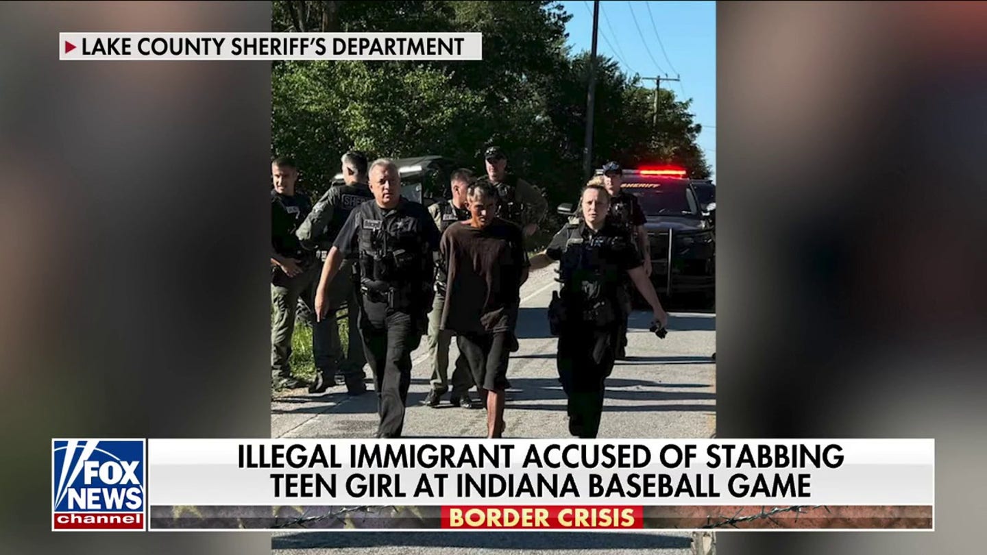 Illegal Immigrant Accused of Stabbing Teen at Baseball Game in Indiana