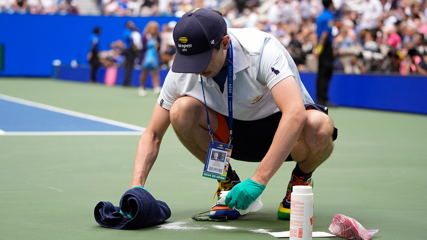 Court attendant US Open