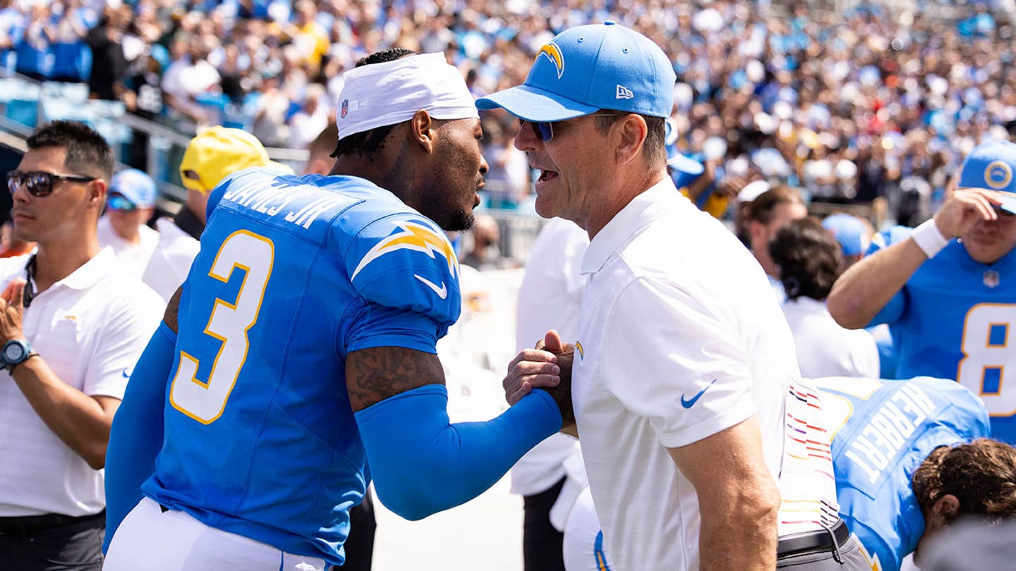 Chargers Head Coach Harbaugh Defends Star Safety Derwin James' Suspension