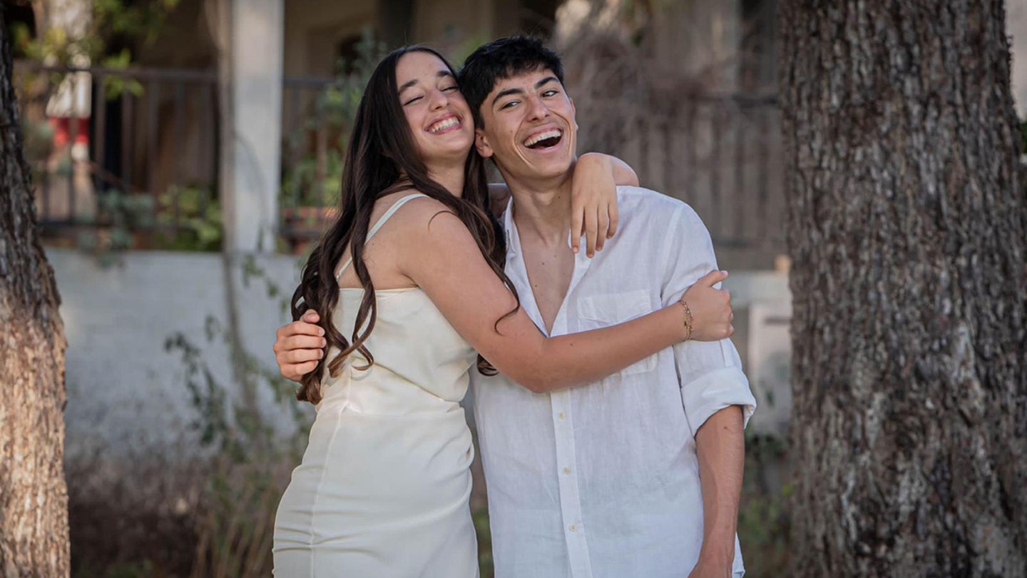 Gali and her brother Lior