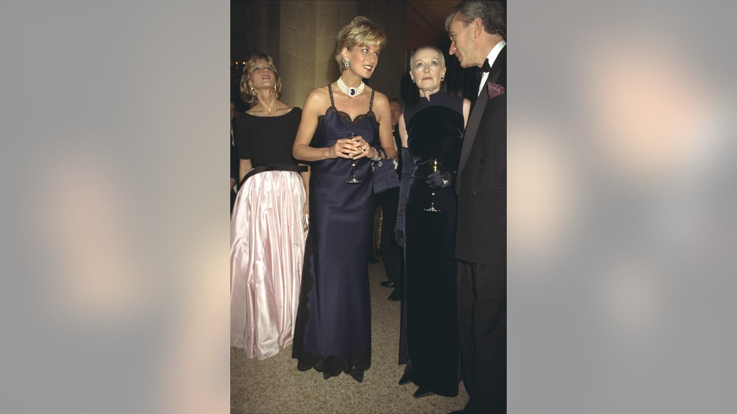 Princess Diana's Daring Fashion Rebellion: Ripping Out Corset for Iconic Met Gala Dress