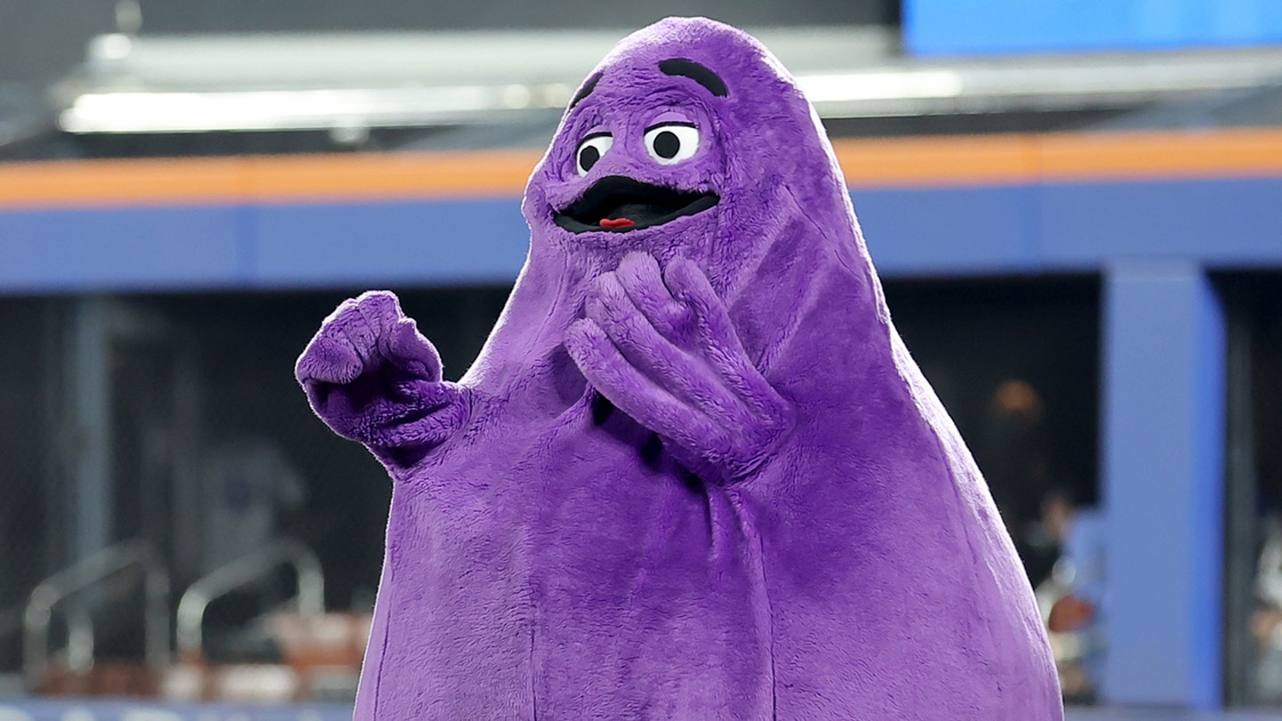 Grimace Steals the Show: Dedicated Seat at Citi Field Honors Beloved McDonald's Character