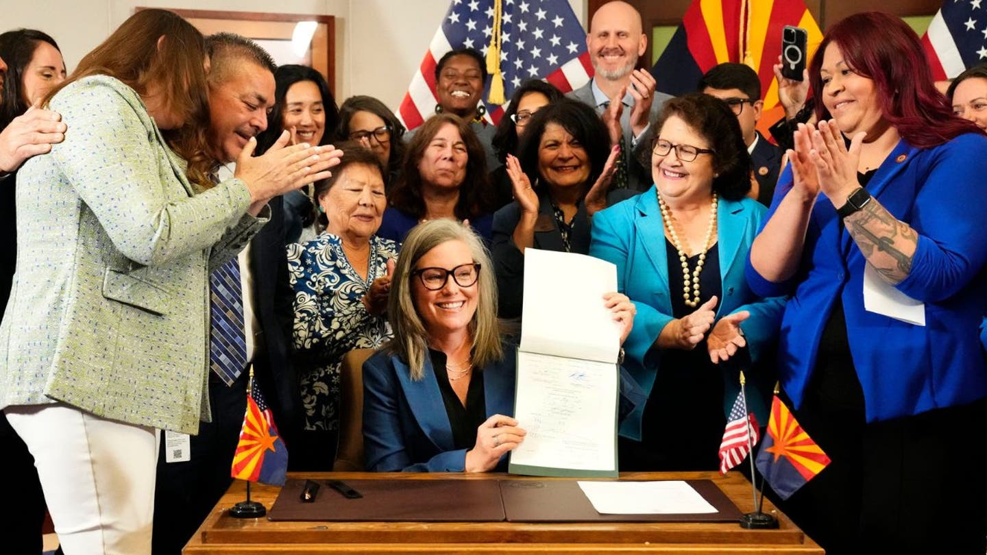 Arizona Abortion Ban Repealed: Democrats Push for More Rights