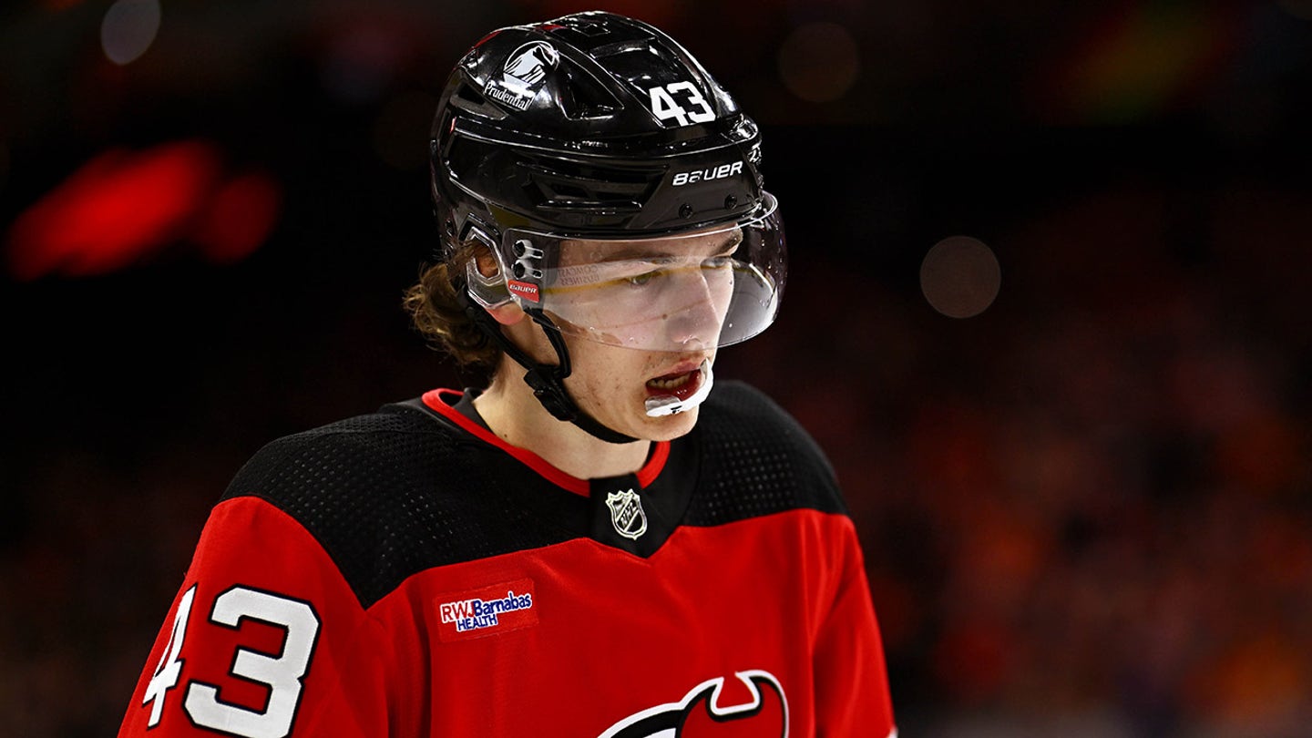 Devils' Luke Hughes Out 6-8 Weeks with Shoulder Injury