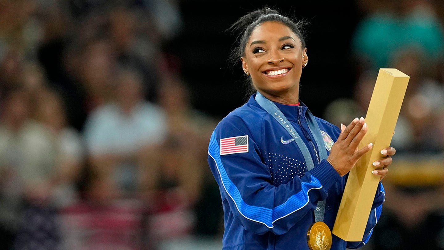 Simone Biles Bids Farewell to Iconic Yurchenko Double Pike