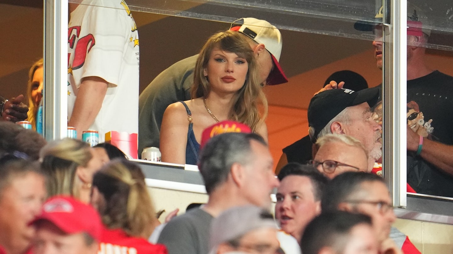 Taylor Swift and Brittany Mahomes Sit Separately at Chiefs Game Amidst Political Tensions