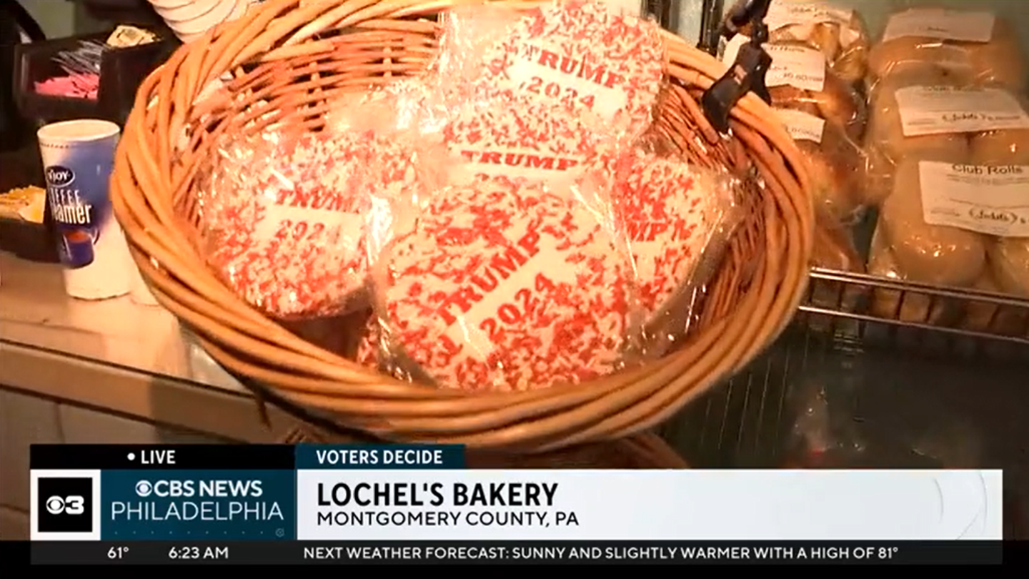 Lochel's Bakery Cookie Tally: Trump Leads Harris in 2024 Presidential Debate Preview