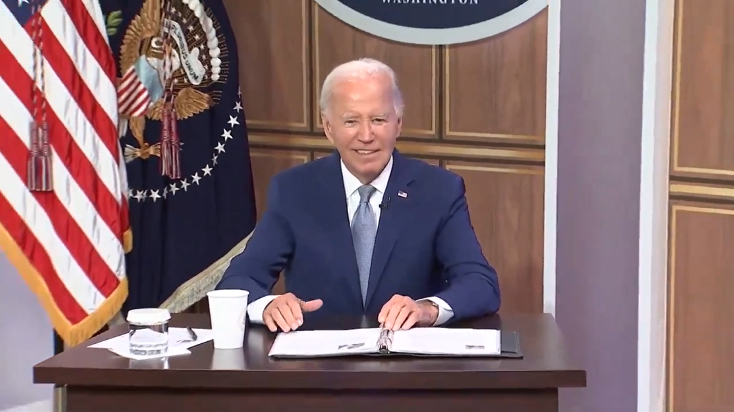 President Biden Defies Press, Grins and Ignores Questions after 'Investing in America' Speech