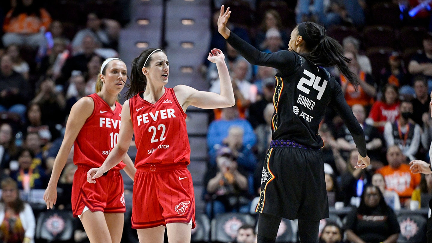 Fever-Sun Playoff Game Heats Up as Clark and Bonner Jaw at Each Other