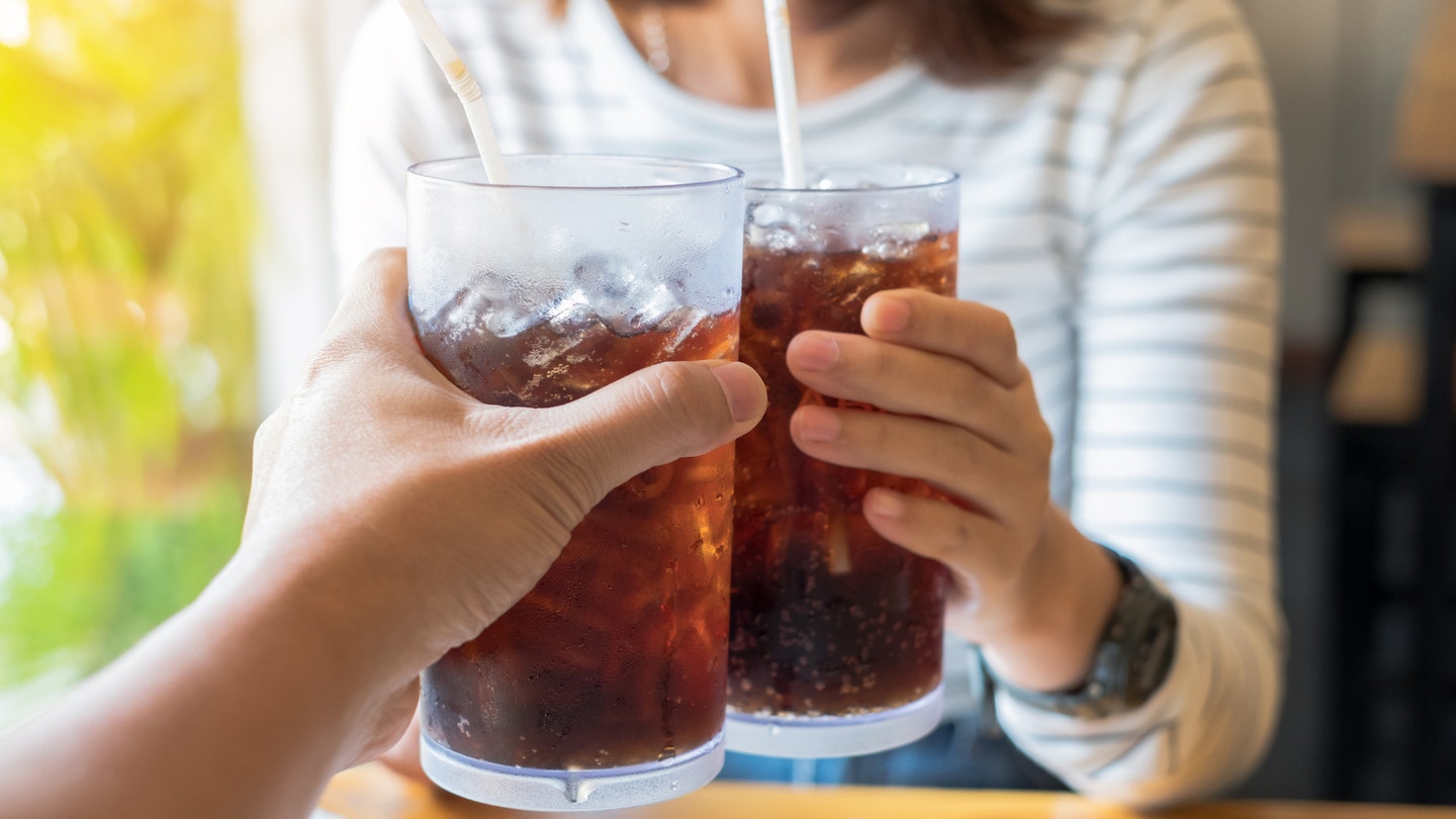 soda glasses