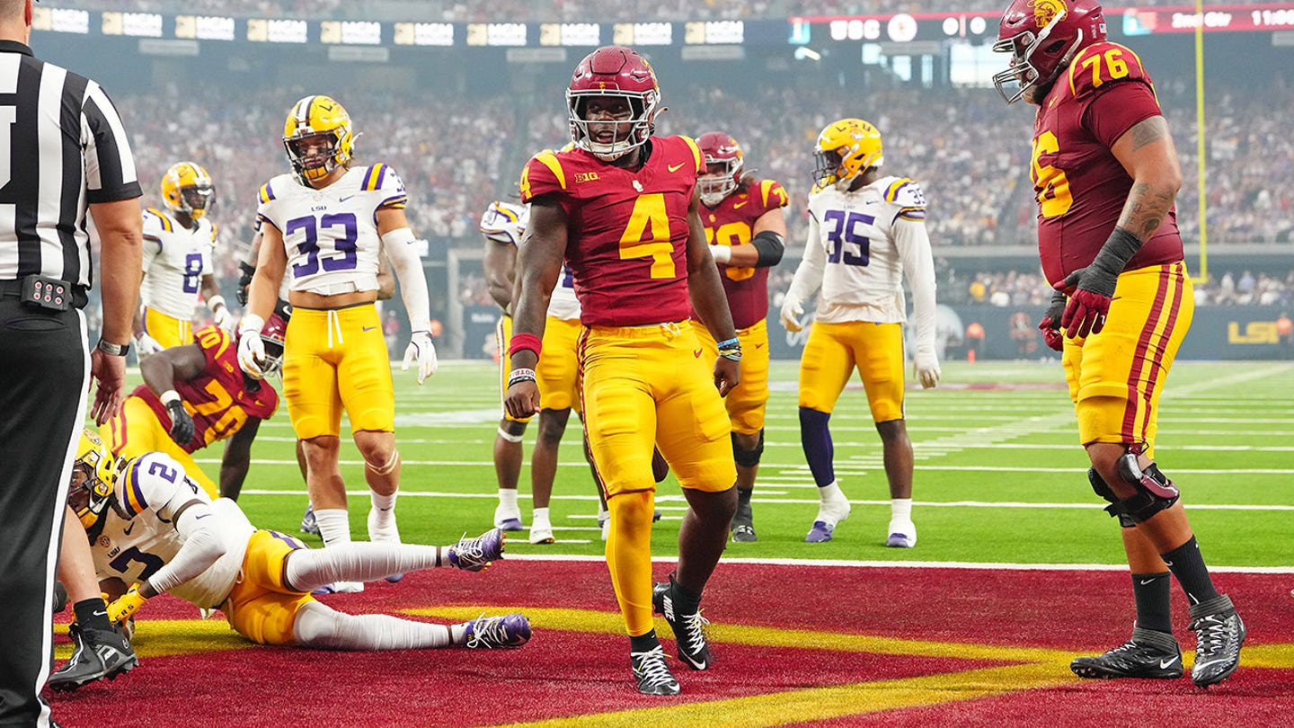 USC Triumphs Over LSU in Season Opener, Miller Moss Shines as Kyron Hudson Secures Game-Winning Catch