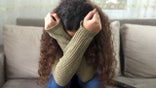 Distraught girl