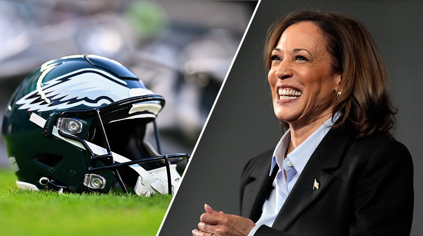 Eagles Deny Political Ad Endorsing Kamala Harris