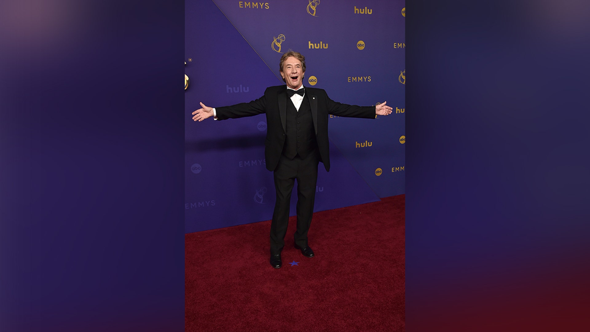 Martin Short looked dapper as he walked the red carpet at the 2024 Emmy Awards as a nominee for "Only Murders in the Building."