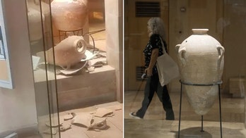 Ancient Jar Shattered by Curious Tot Returns to Museum Display