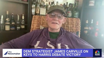 James Carville Predicts Kamala Harris Victory in Debate: 'She's Well Prepared'