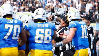 Raiders, Chargers players get involved in skirmish, and 2 are ejected