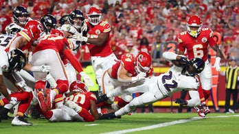 Ravens' Derrick Henry scores 1st touchdown of 2024 NFL season vs Chiefs