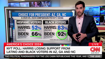 Harris Trails Biden Among Black and Hispanic Voters in Sun Belt, CNN Data Shows