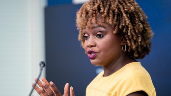 Karine Jean-Pierre insists it's 'not true' Biden spoke 'way less' to the press than Trump