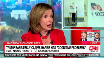 Nancy Pelosi snaps at Tapper for playing clip of Trump criticizing Harris: 'Why would you even cover that?'