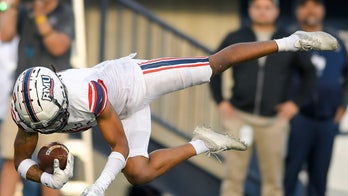 Robert Morris Cornerback Rob Carter Jr.'s Spectacular One-Handed Interception Stuns Utah State