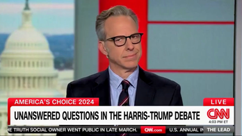 Jake Tapper calls out Kamala Harris for dodging in debate answers: 'That wasn't the question'