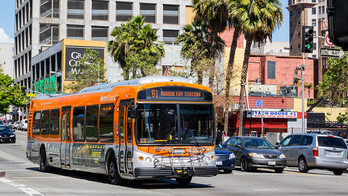 Police chase hijacked bus in Los Angeles with hostages on board