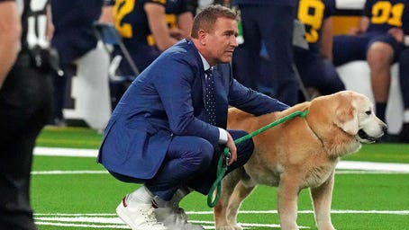 ESPN Analyst Kirk Herbstreit's Dog Ben Defends His Place in the Booth