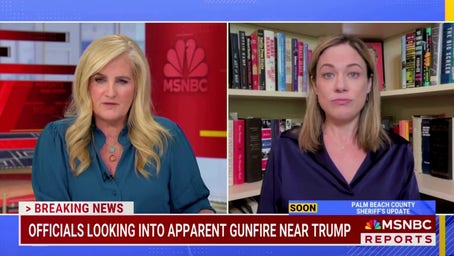 MSNBC host asks if Trump campaign will call for 'toning down' rhetoric after shooting outside his golf club