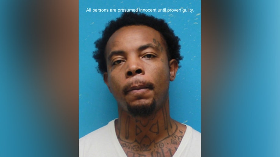 A mugshot of Keithy Carter