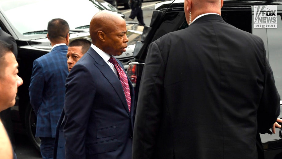 New York City Mayor Eric Adams departs federal court following his arraignment