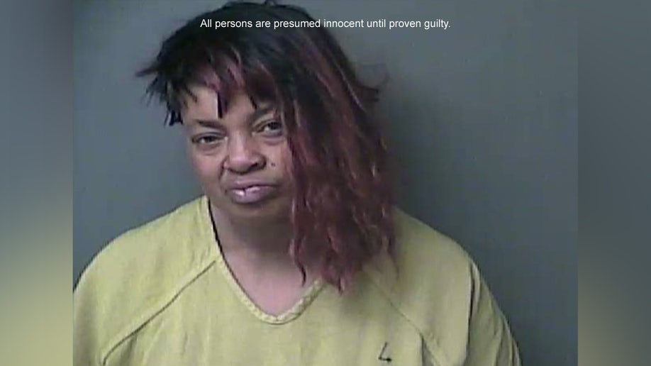 A mugshot of Kemberly Austin