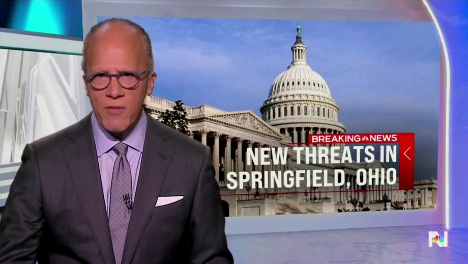 NBC's Lester Holt ties Trump assassination attempt to campaign's 'increasingly fierce rhetoric'