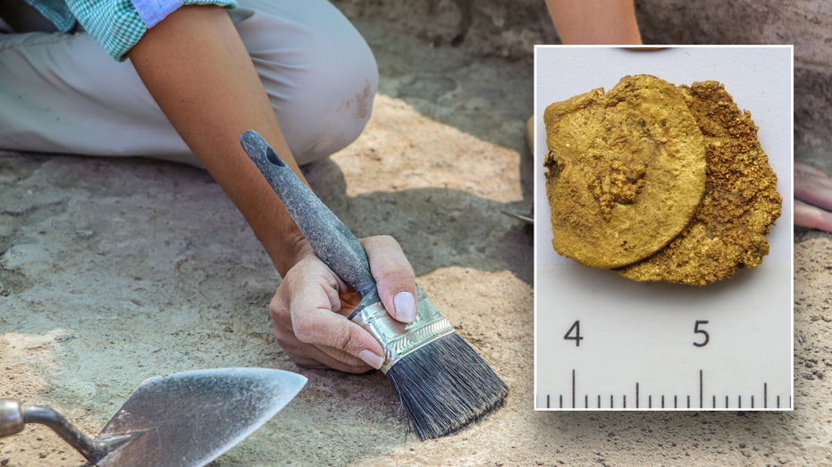 Archaeologists stumble upon priceless gold coins in unusual location