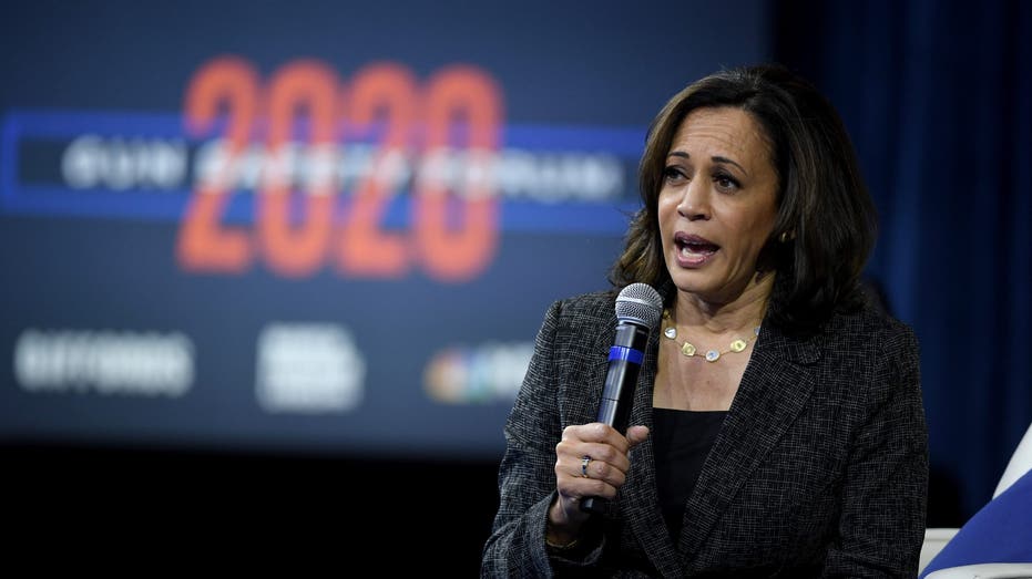 Kamala Harris once said police to could pay surprise visits to legal gun owners' homes for safe storage checks thumbnail