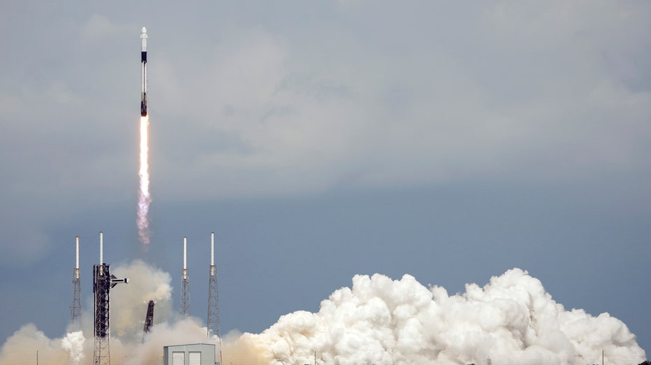 SpaceX launches mission to space station that will bring back stranded NASA astronauts next year