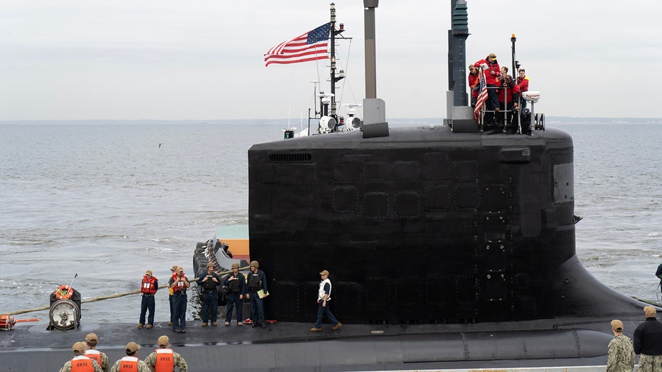 Navy launches USS New Jersey, first gender-neutral submarine in US fleet